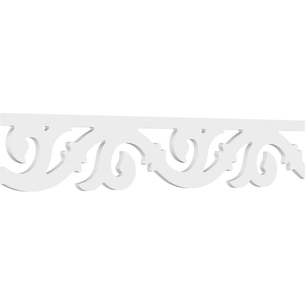 Ekena Millwork Redford Architectural Grade PVC Running Trim, 8"H x 5/8"P x 48"L RUNP08X0625X48RED - main